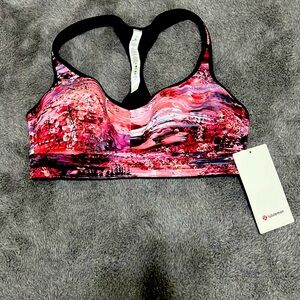 Lululemon multicolor sports bra size 10